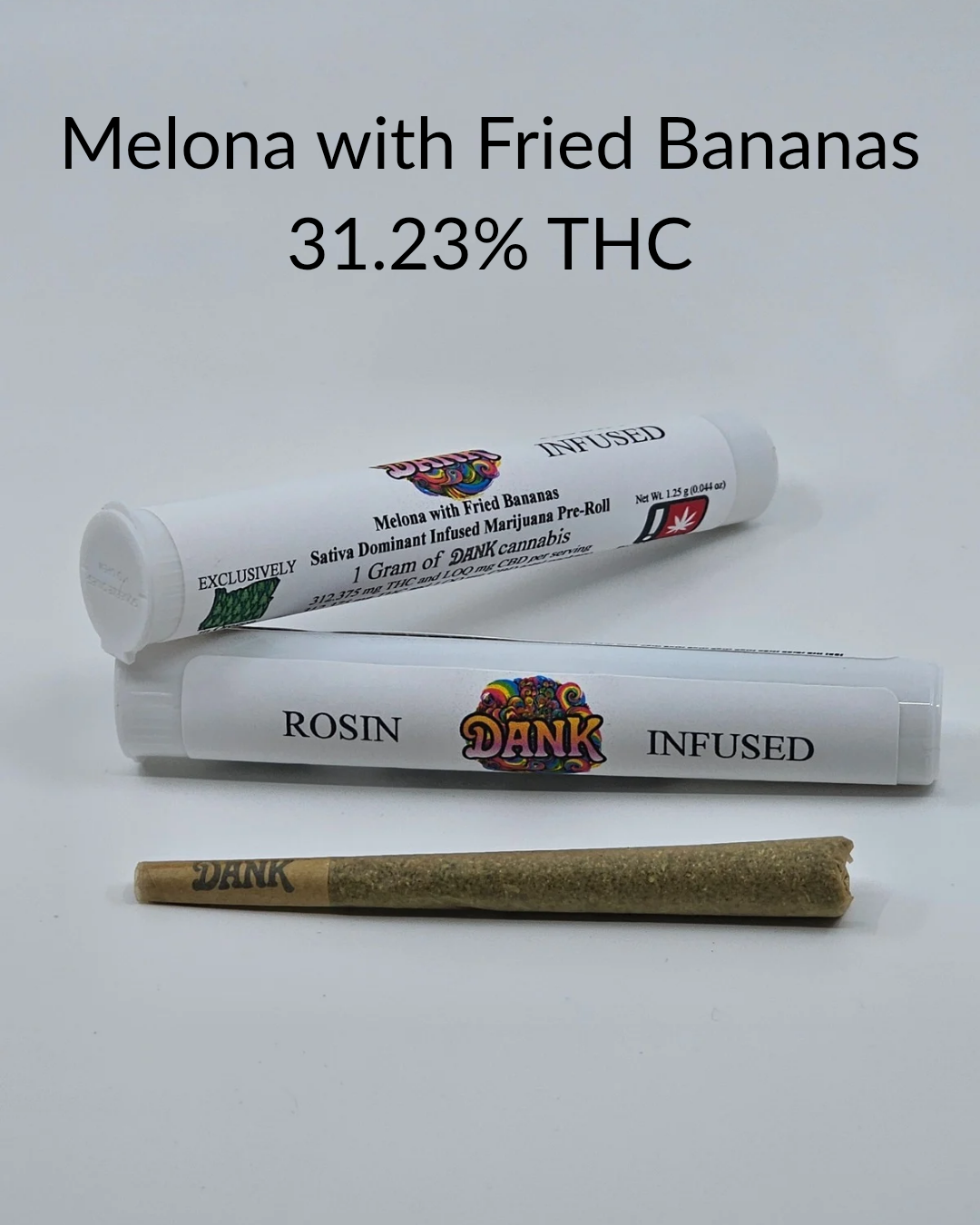 Melona infused with Fried Bananas