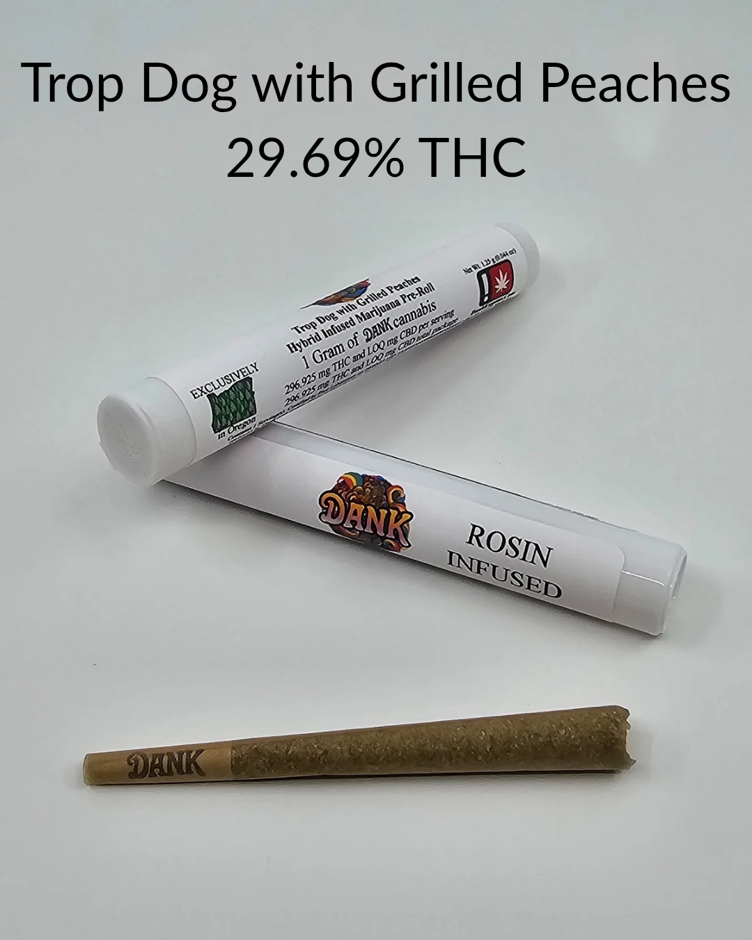 Trop Dog infused with Grilled Peaches